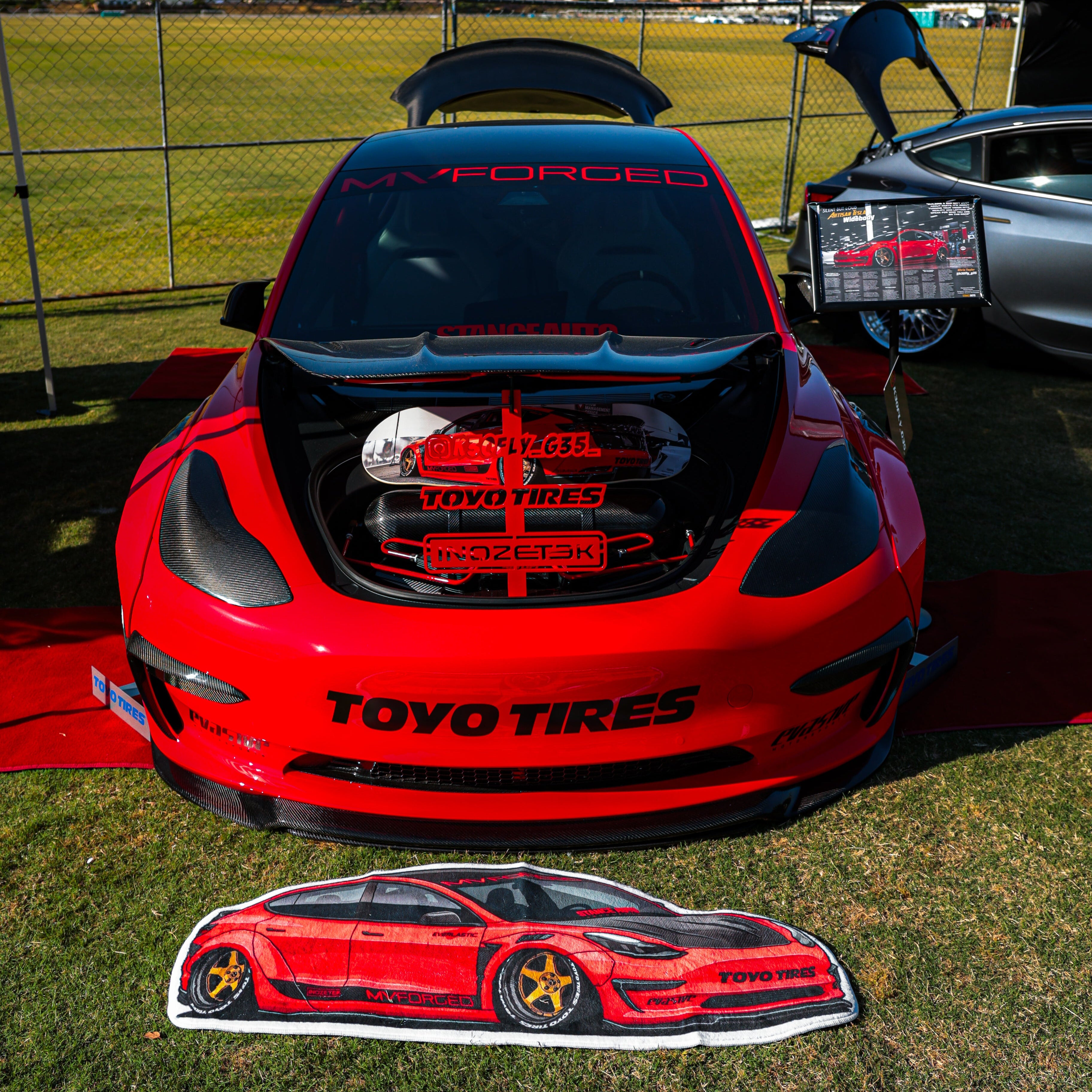 Custom Car Rug – One-of-One Design of Your Car