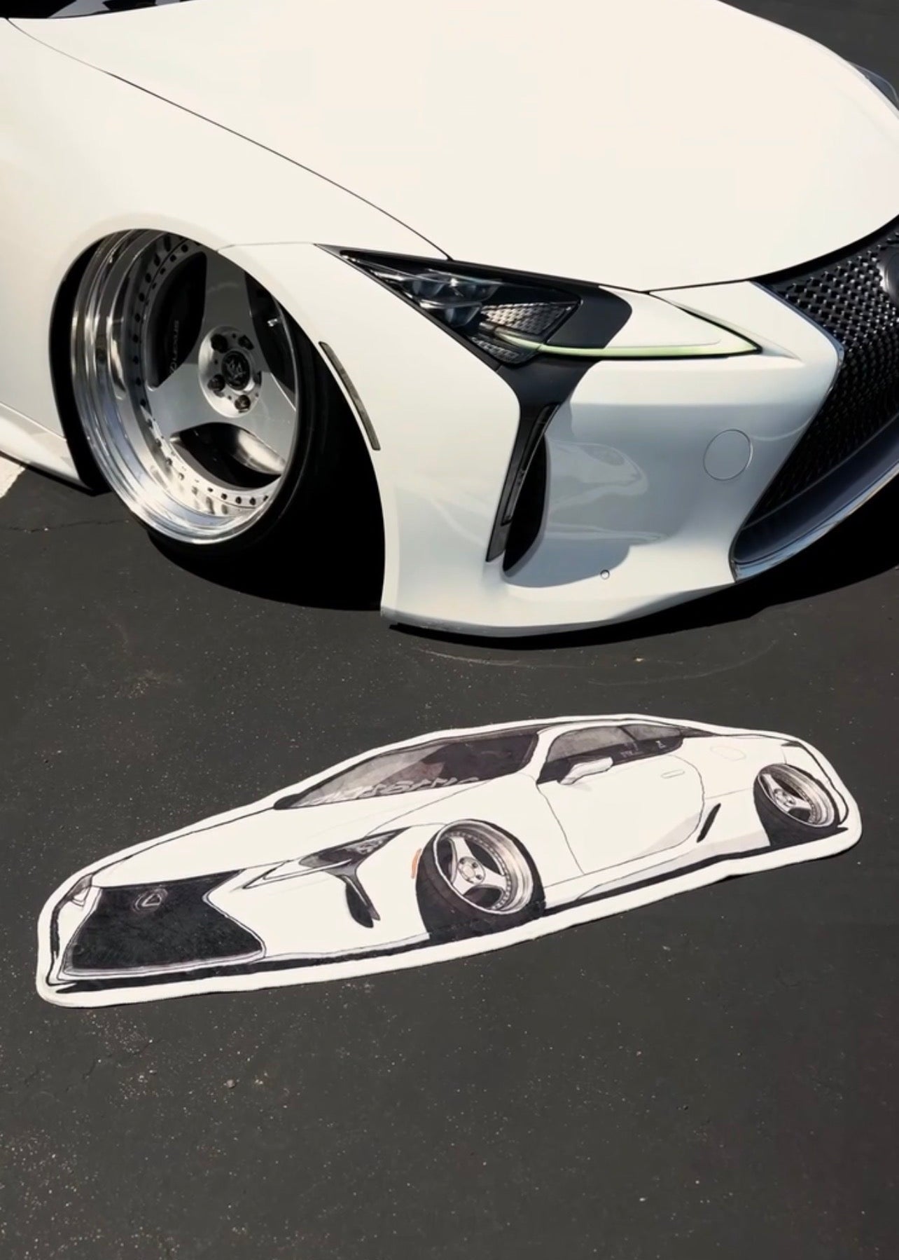Custom Car Rug – One-of-One Design of Your Car